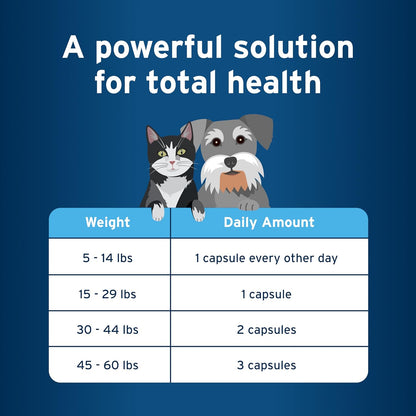 Pet Protect from the Makers of Advantage Omega 3 Supplement for Small Dogs & Cats