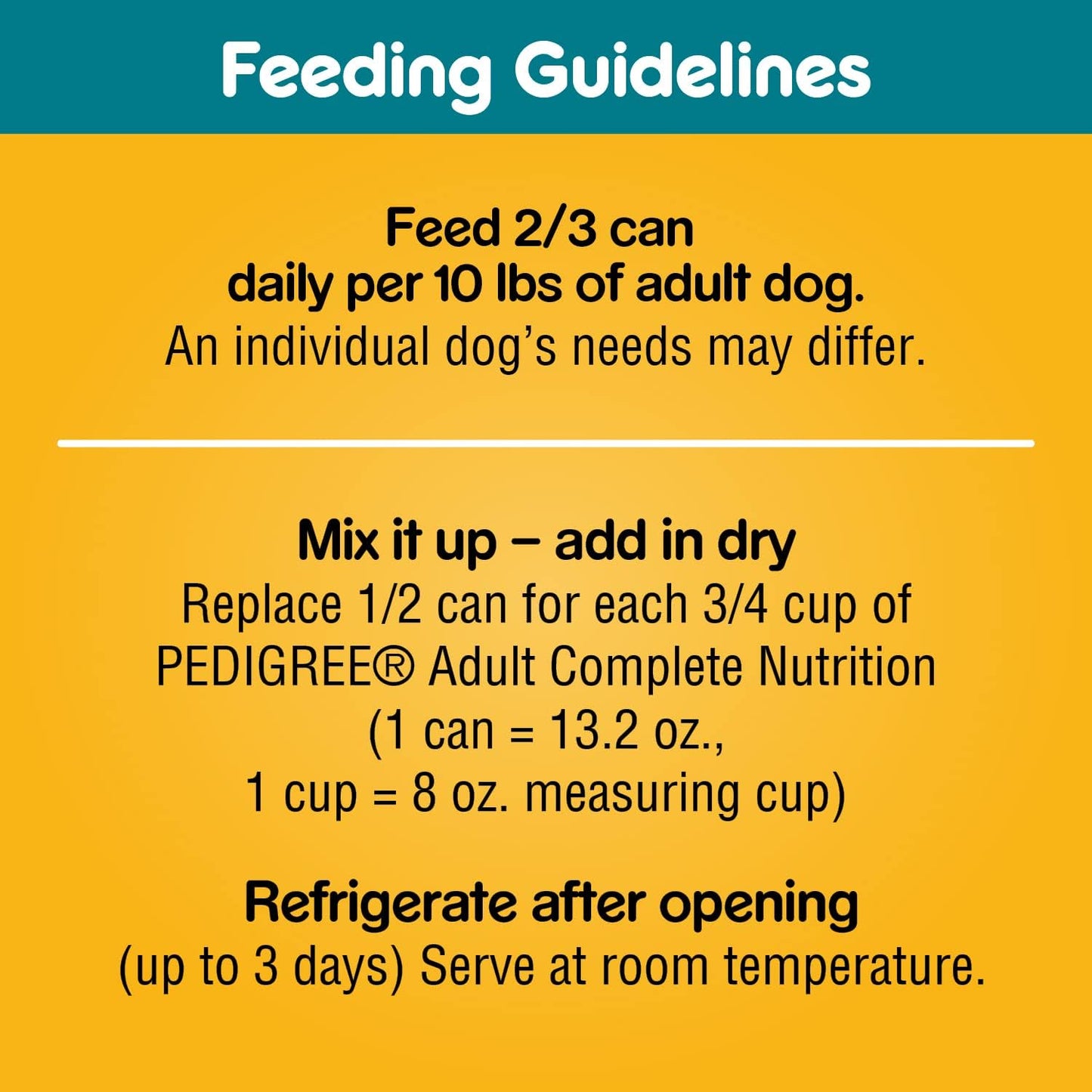 PEDIGREE Adult Canned Wet Dog Food Chopped Ground Dinner Chicken & Rice Flavor