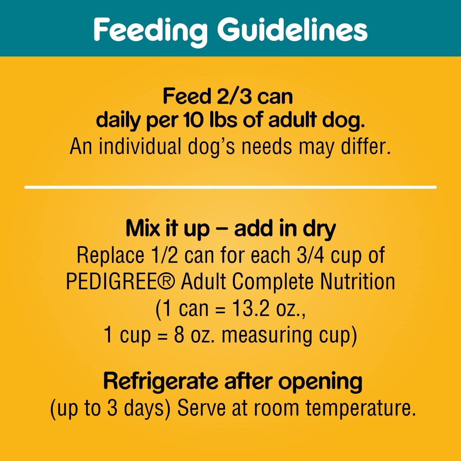 PEDIGREE Adult Canned Wet Dog Food Chopped Ground Dinner Chicken & Rice Flavor