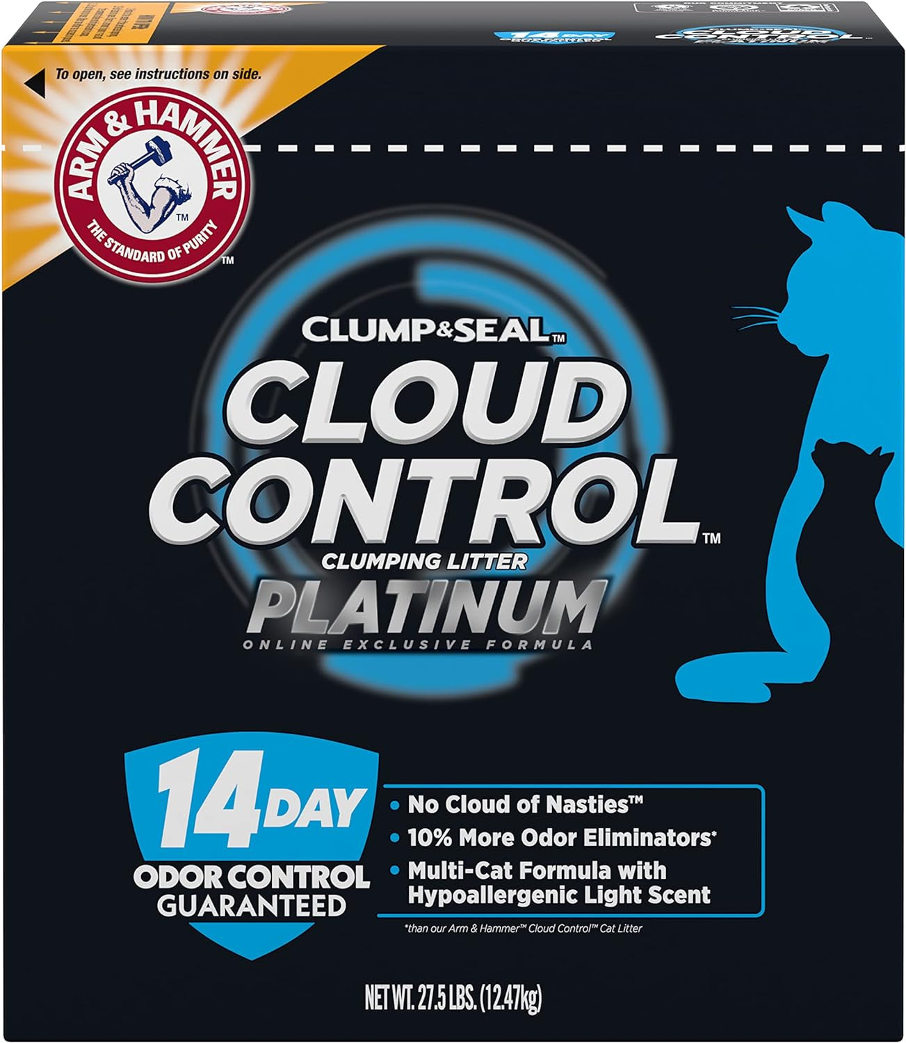 ARM & HAMMER Cloud Control Platinum Clumping Cat Litter