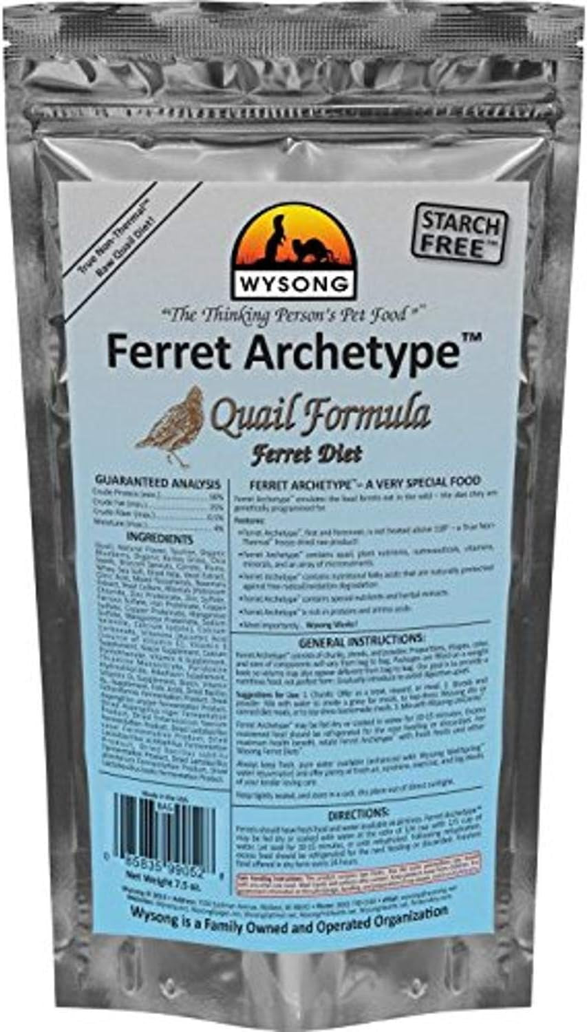 Wysong 858053 Ferret Archetype - Raw Ferret Food