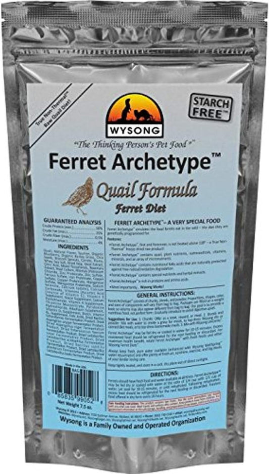 Wysong 858053 Ferret Archetype - Raw Ferret Food