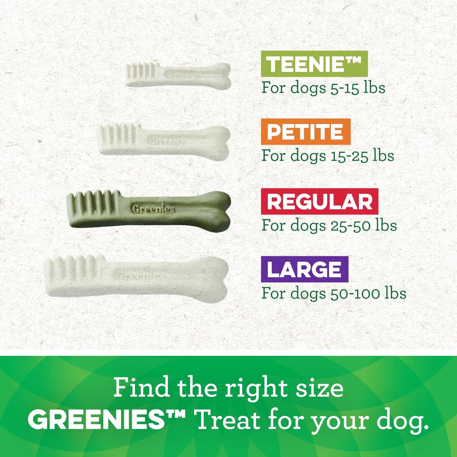 Greenies Regular Natural Dental Care Dog Treats, Variety Pack