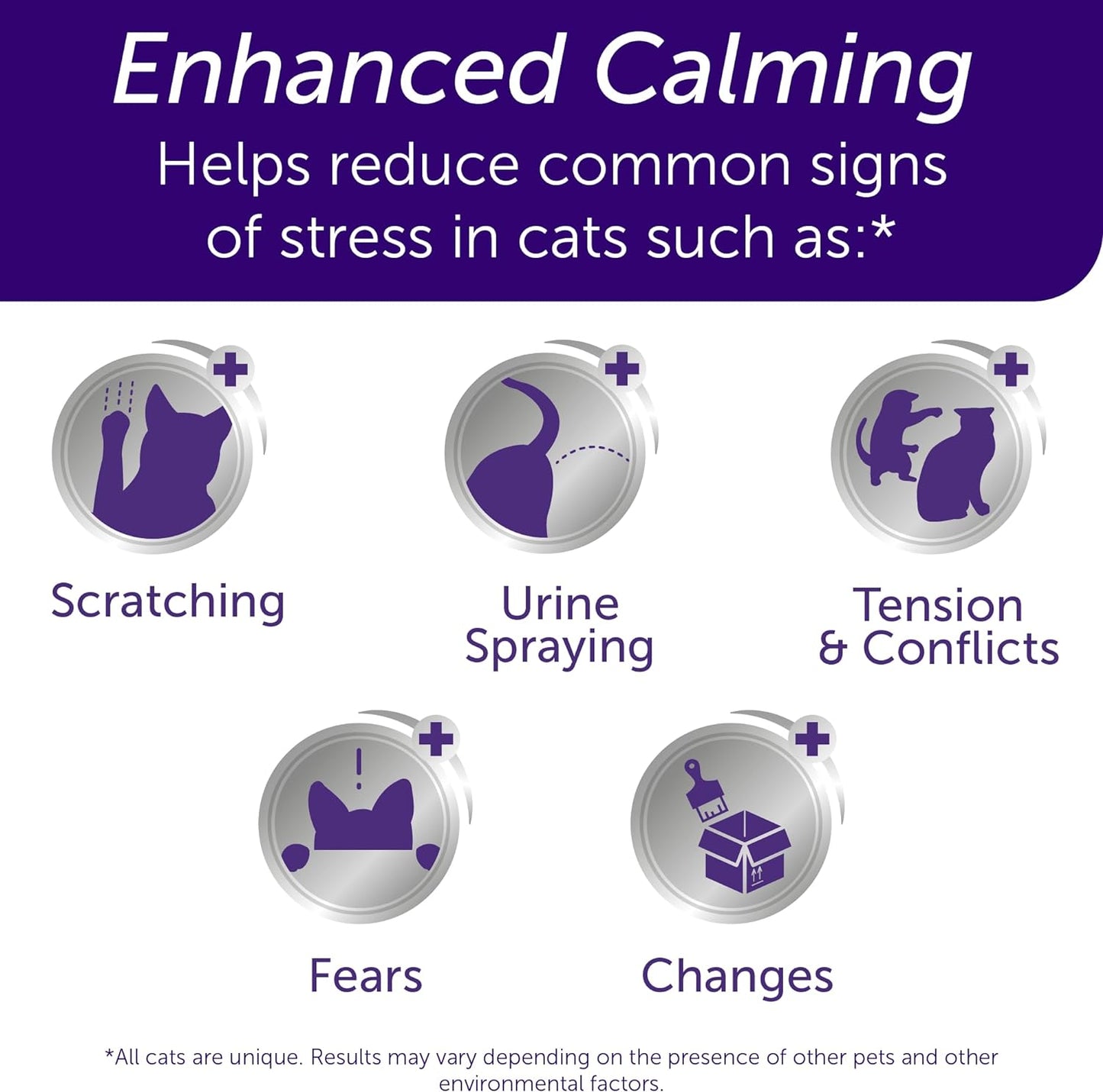 FELIWAY Optimum, Enhanced Calming Pheromone 30-Day Refill