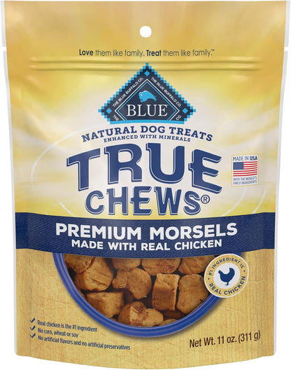 Blue Buffalo True Chews Premium Jerky Cuts Dog Treats, Made in the USA with Natural Ingredients