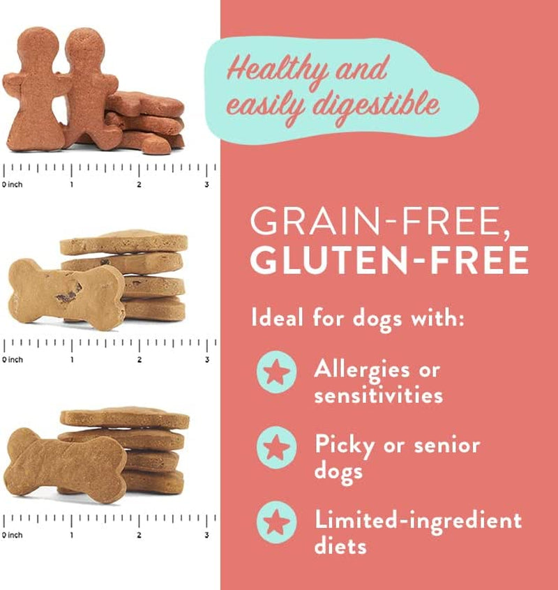 Portland Pet Food Company Healthy Dog Treats - Grain-Free, Human-Grade - Natural Dog Training Treats & Biscuits Made in the USA Only