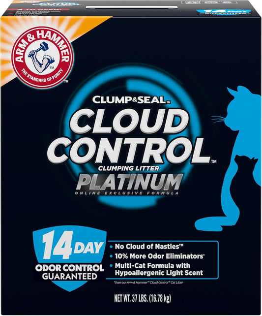 ARM & HAMMER Cloud Control Platinum Clumping Cat Litter