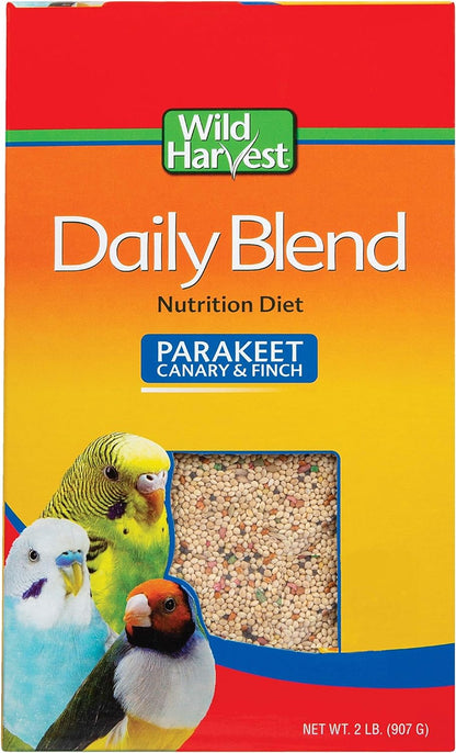 Daily Blend Nutrition Diet for Parakeet, Canary and Finch 10 Pounds