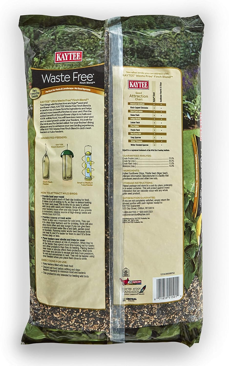 Kaytee Waste Free Finch Blend