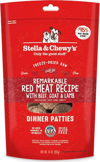 Stella & Chewy'S Freeze Dried Raw Dinner Patties – Grain Free Dog Food, Protein Rich Stella’S Super Beef Recipe