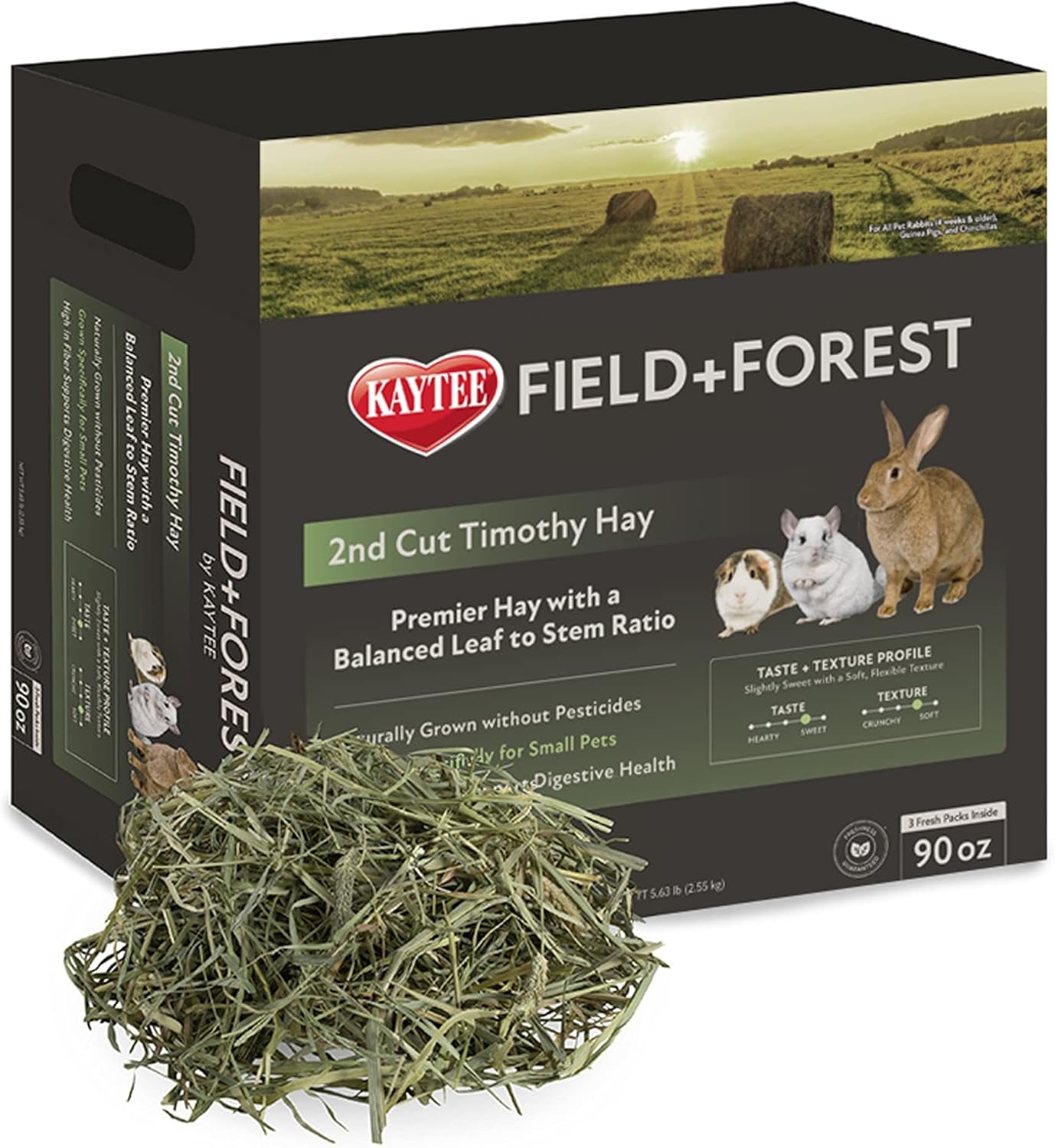 Kaytee Field+Forest Cut Timothy Hay 90 Ounces