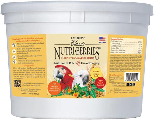 Lafeber'S Classic Nutri-Berries for Macaw / Cockatoo