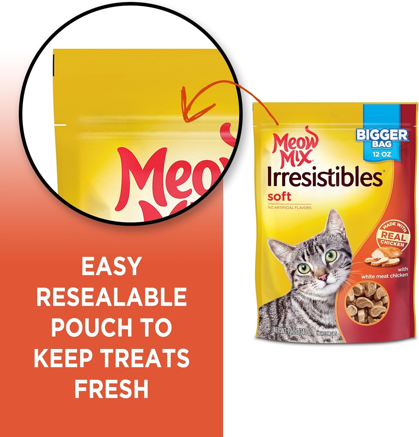 Meow Mix Irresistibles Soft Cat Treats