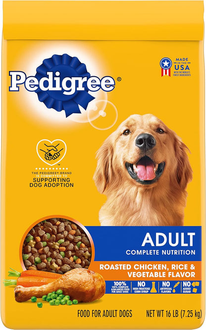 Complete Nutrition Adult Dry Dog Food, Grilled Steak & Vegetable Flavor, 18 Lb. Bag