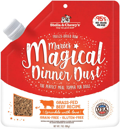 Stella & Chewy'S Freeze-Dried Raw Marie'S Magical Dinner Dust - Protein Rich, Grain Free Dog & Puppy Food Topper