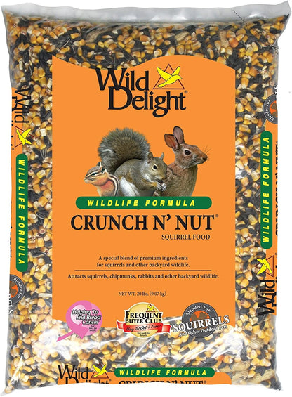 Wild Delight 362200 Crunch N Nut Squirrel Seed