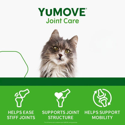 Cat Joint Supplement with Glucosamine,Chondroitin, MSM, Omega 3, Hyaluronic Acid, & Green Lipped Mussel - Joint Support Supplement - for Senior Cats 60 Capsules