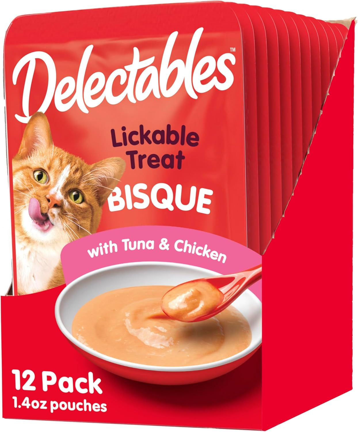 Hartz Delectables Bisque Variety Pack Lickable Cat Treat