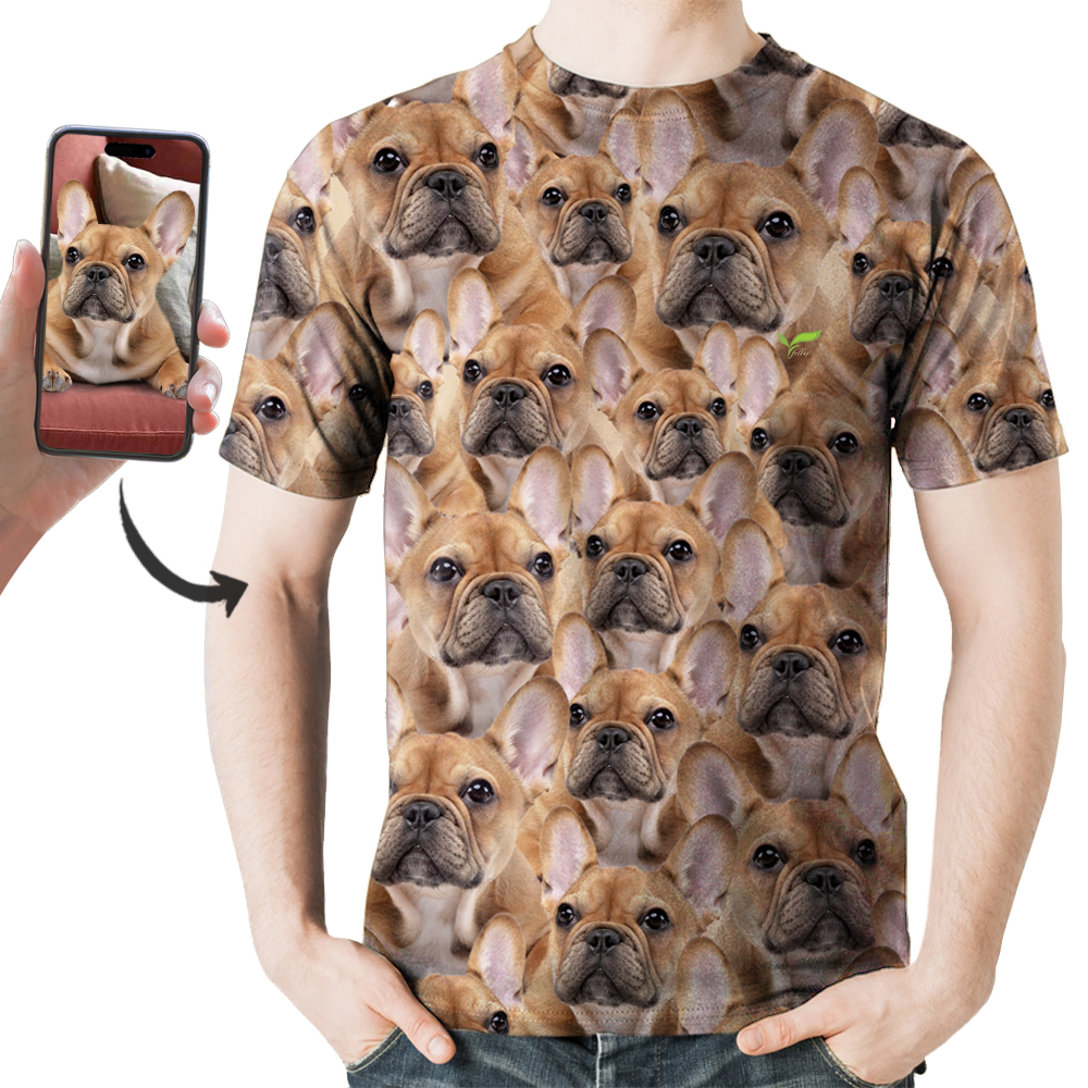 A Bunch – Personalisiertes T-Shirt mit dem Foto Ihres Haustieres