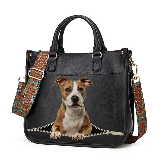 American Staffordshire Terrier PetPeek Handbag V1