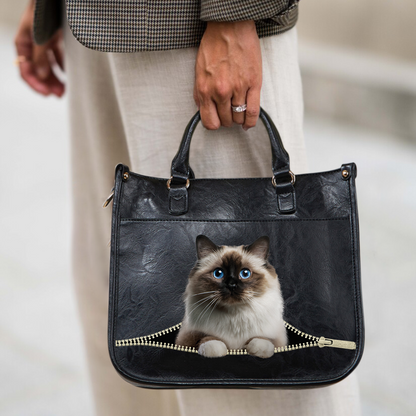 Can You See – Personalisierte trendige Handtasche mit dem Foto Ihres Haustieres