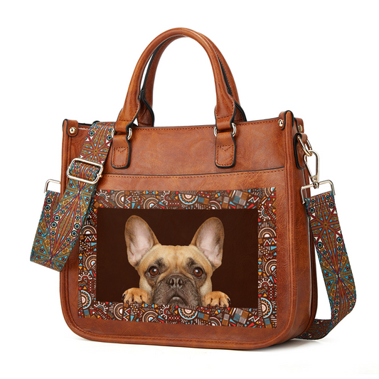 Can You See - French Bulldog Trendy Handbag V2