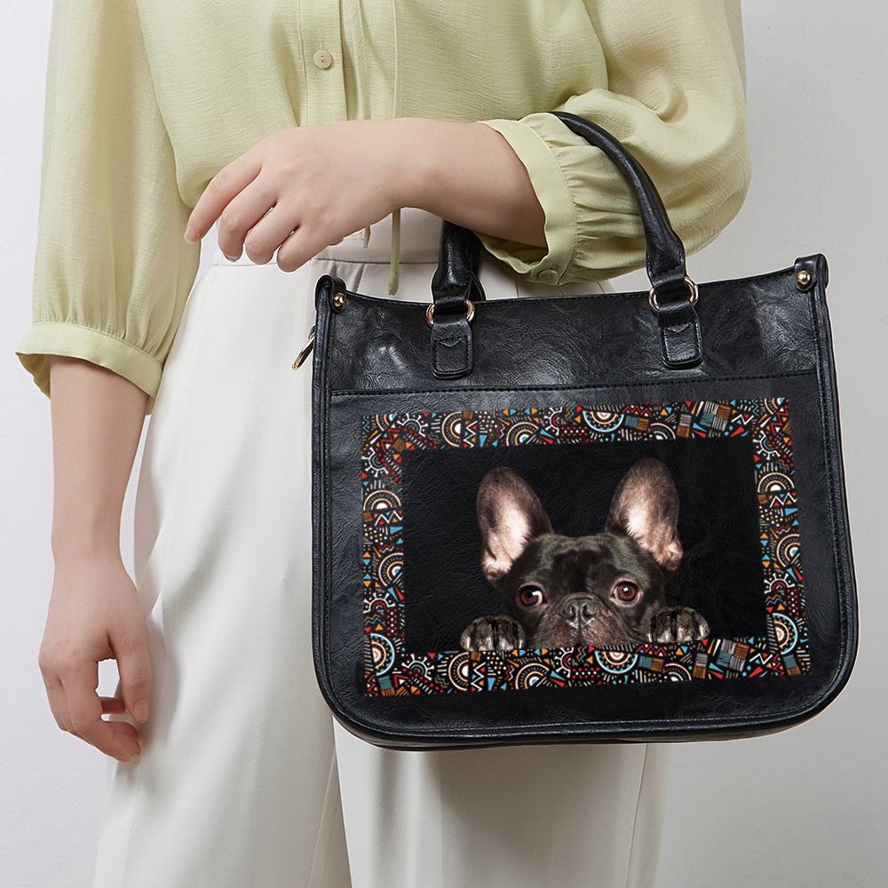 Can You See - French Bulldog Trendy Handbag V3
