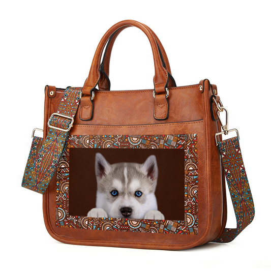 Can You See - Husky Trendy Handbag V1