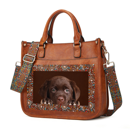 Can You See - Labrador Trendy Handbag V2