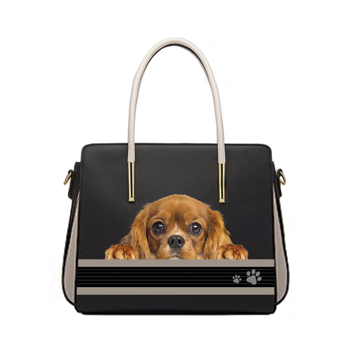 Can You See Me - Cavalier King Charles Spaniel Classic Handbag