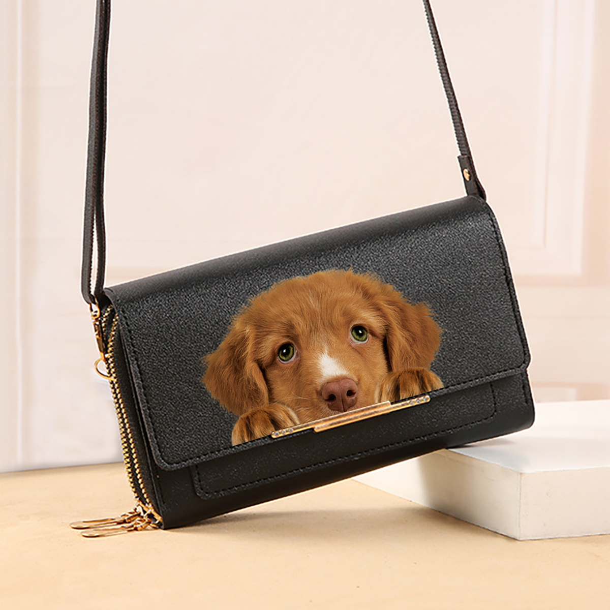 Can You See - Havanese Umhängetasche Damen Clutch V2