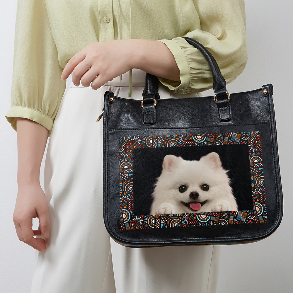 Can You See - Pomeranian Trendy Handbag V2