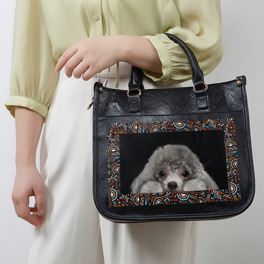 Can You See - Poodle Trendy Handbag V2