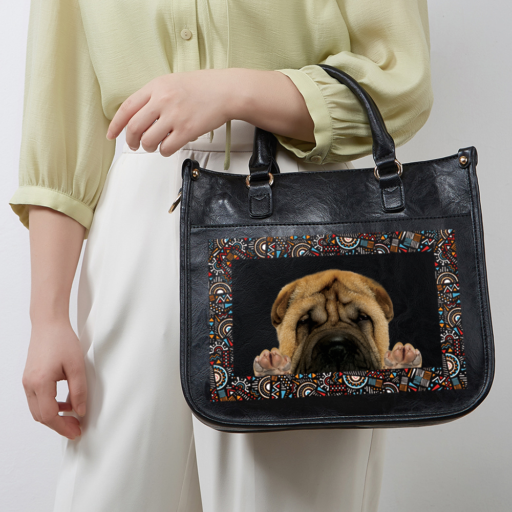 Can You See - Shar Pei Trendy Handbag V1