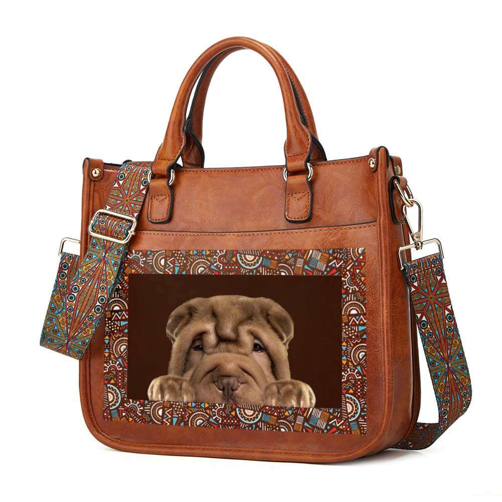 Can You See - Shar Pei Trendy Handbag V2