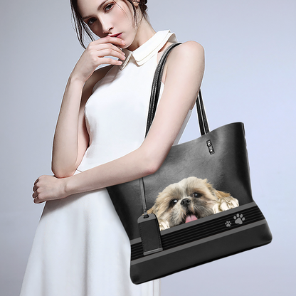 Can You See - Shih Tzu Glamour Handbag V1