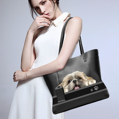 Pouvez-vous voir - Shih Tzu Glamour Sac à main V1