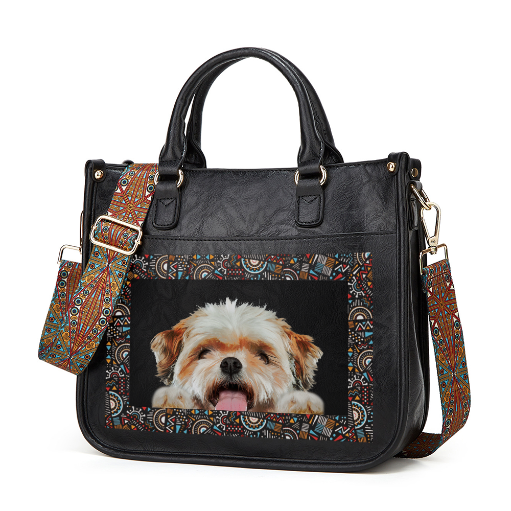 Can You See - Shih Tzu Trendy Handbag V1