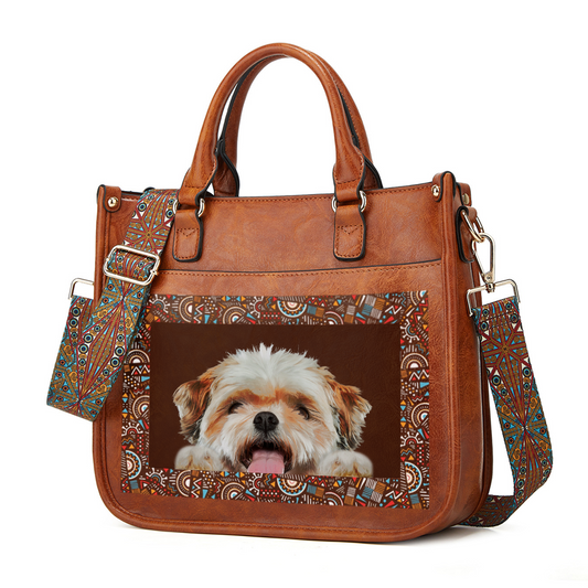 Can You See - Shih Tzu Trendy Handbag V1