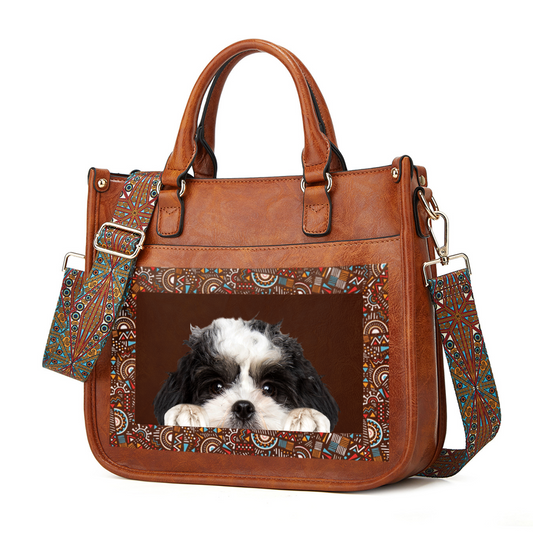 Can You See - Shih Tzu Trendy Handbag V2