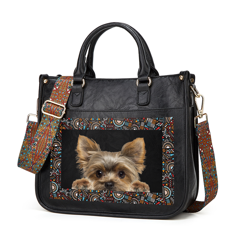 Can You See - Yorkshire Terrier Trendy Handbag V1