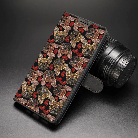 Cute French Bulldog - Wallet Case V2