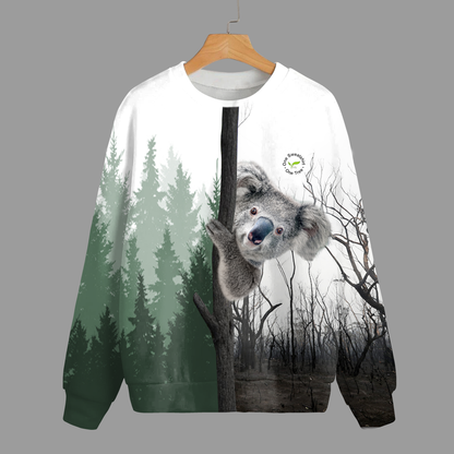 Süßes Koala-Sweatshirt V4 – Plants One Tree