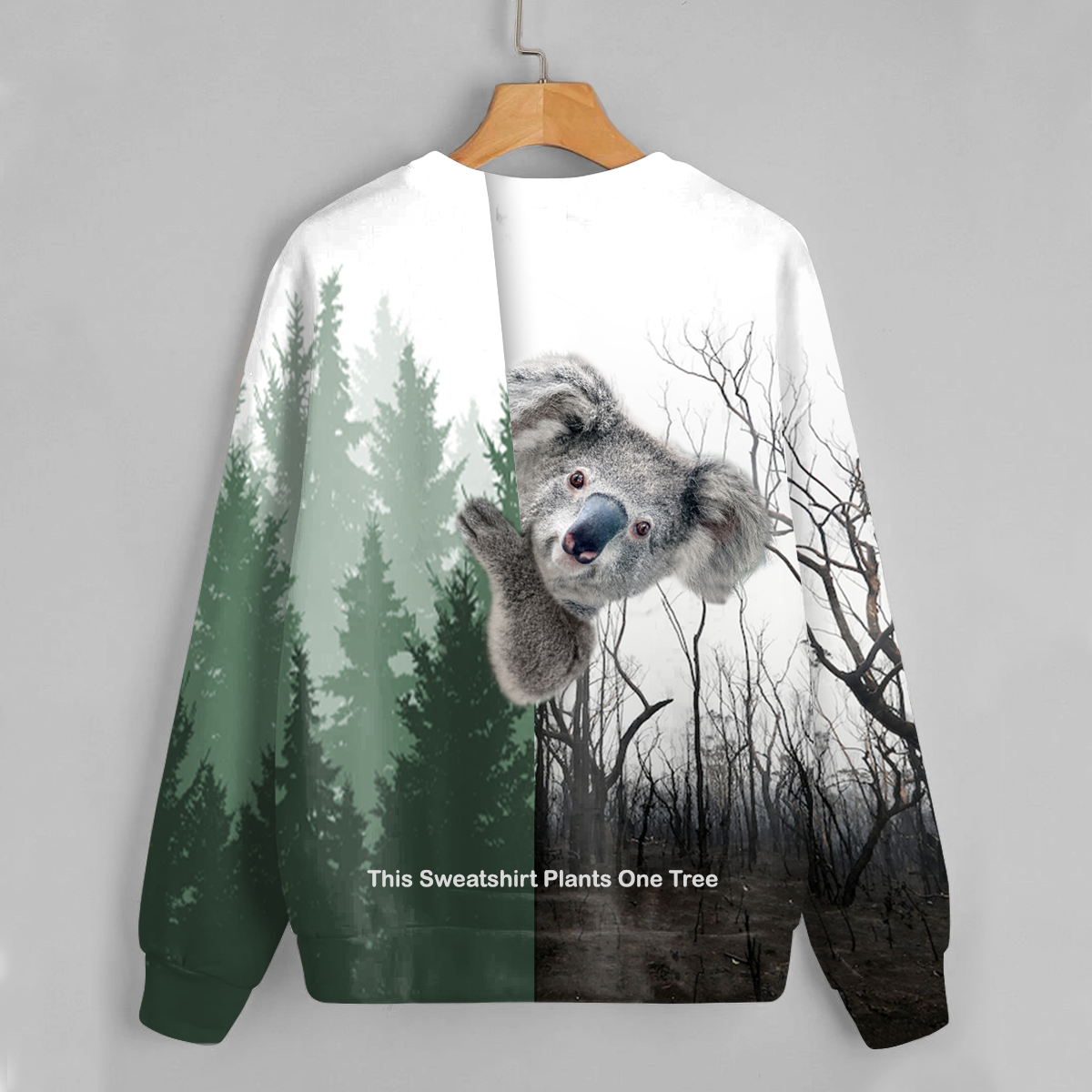 Süßes Koala-Sweatshirt V3 – Plants One Tree