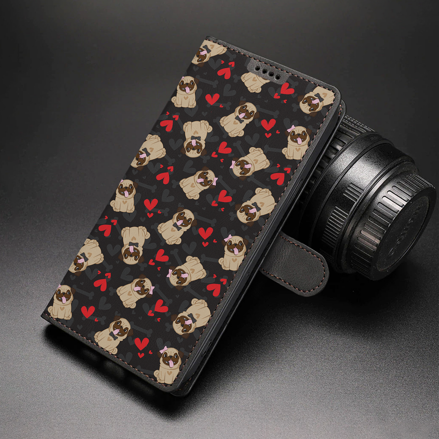 Cute Pug - Wallet Case V1