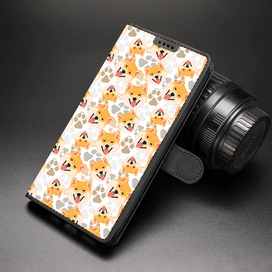 Cute Shiba Inu - Wallet Case V1