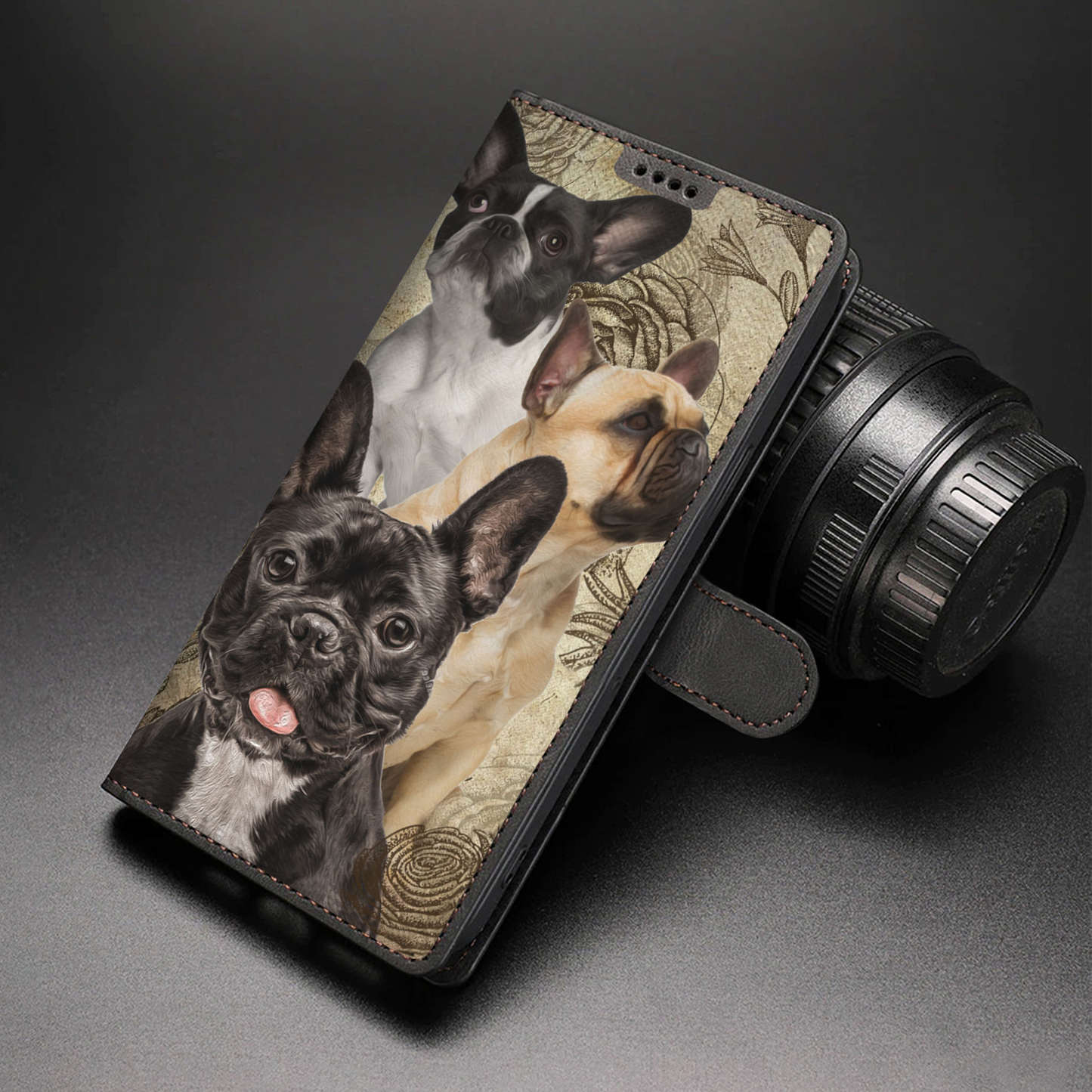 French Bulldog - Wallet Case