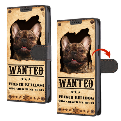 Französische Bulldogge gesucht - Fun Wallet Phone Case V3