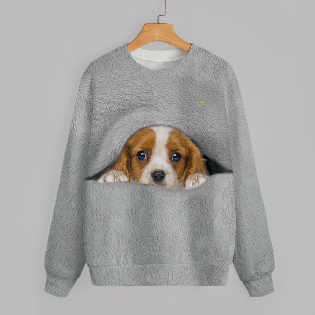 Good Morning Dress Warm – 3D-Druck Cavalier Sweatshirt V1