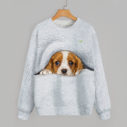 Good Morning Dress Warm - 3D Print Cavalier Sweatshirt V1